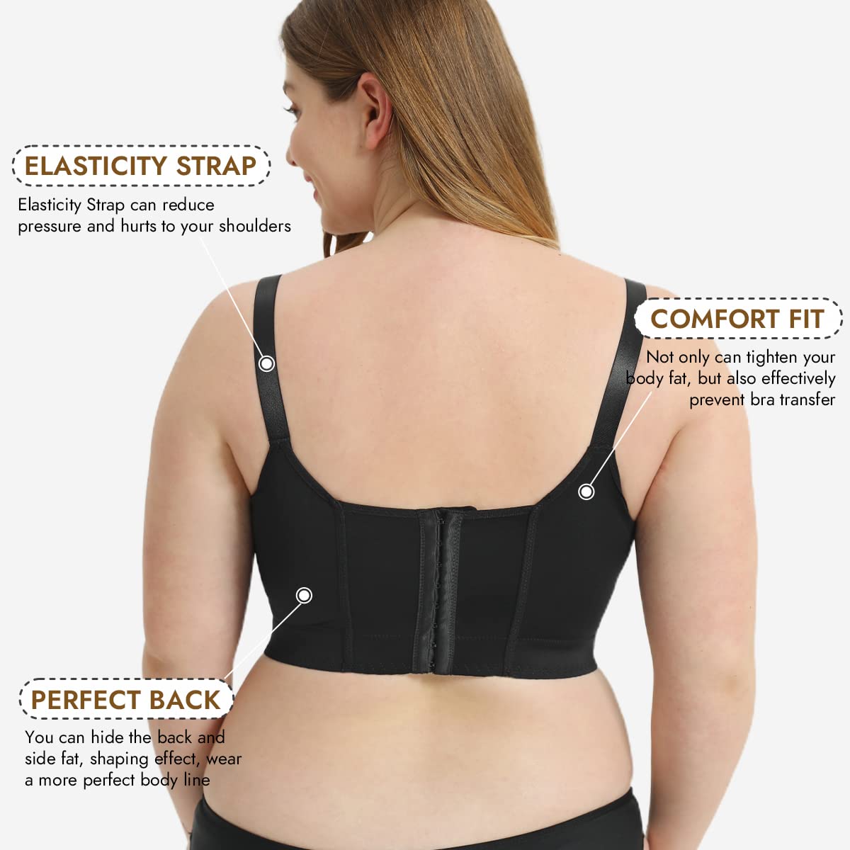 Push-Up Back Smoothing Bra(Buy 1 Get 1 Free)(2 PACK)
