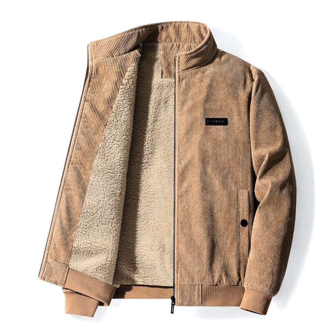Cordy ™ | Retro Corduroy Sherpa Jas