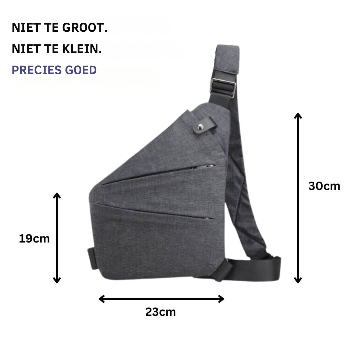 Anti-Diefstal Schoudertas