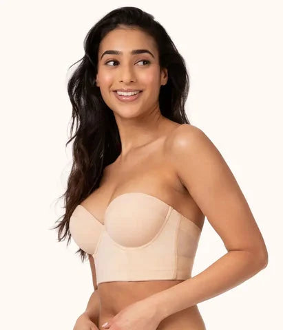 PULINI - LOW BACK STRAPLESS BRA