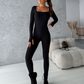 Pien | Elegante strakke sport jumpsuit