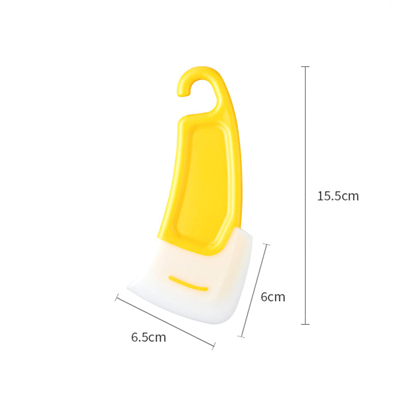 Kitchen silicone cleaning scraper