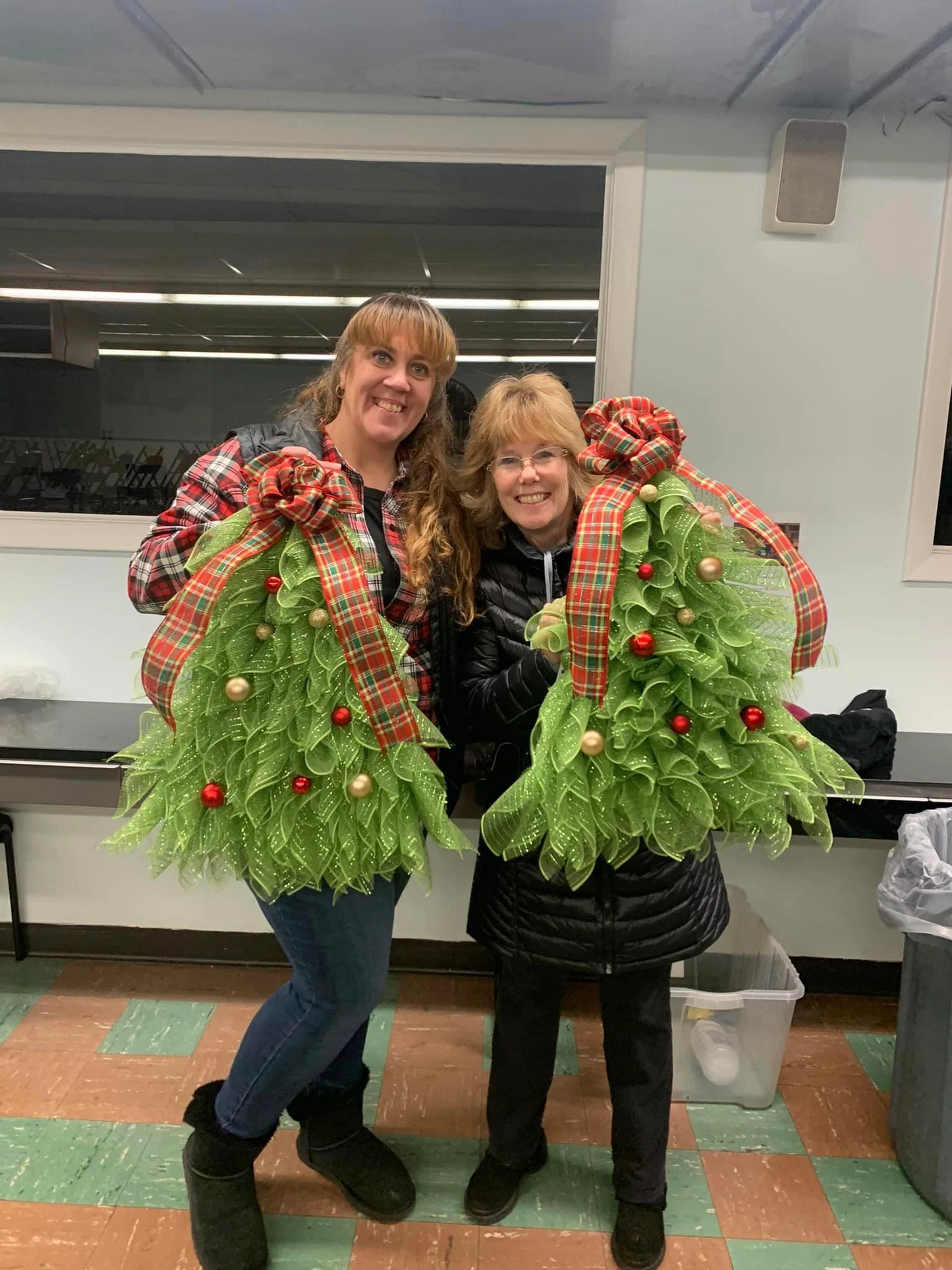 🎄Handmade Christmas Tree Wreath for Front Door