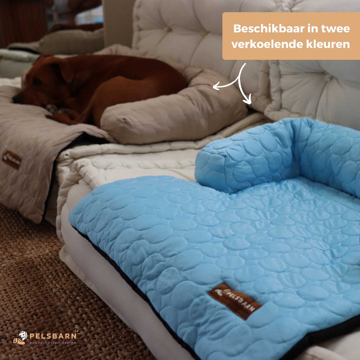 Verkoelend honden bed