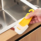 Kitchen silicone cleaning scraper