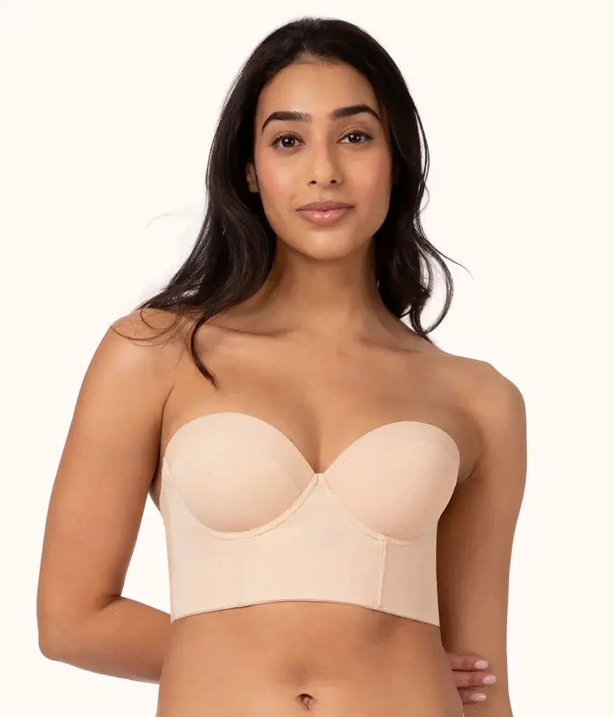 PULINI - LOW BACK STRAPLESS BRA