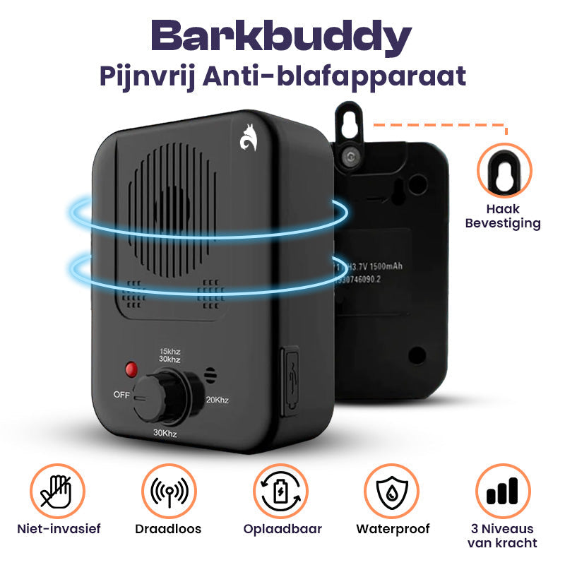 Barkbuddy Pijnvrij Anti-blafapparaat