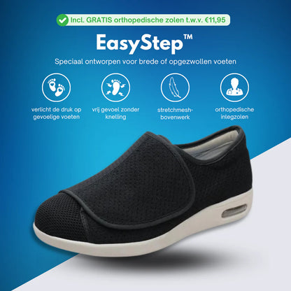 Easystep™ | Comfort voor brede en gezwollen voeten