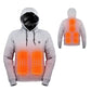 Verwarmde unisex hoodie - SmartHoodie™