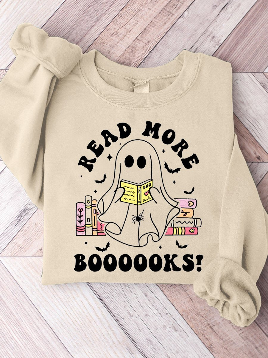 Read More Books Halloween Teacher Casual Sweatshirt