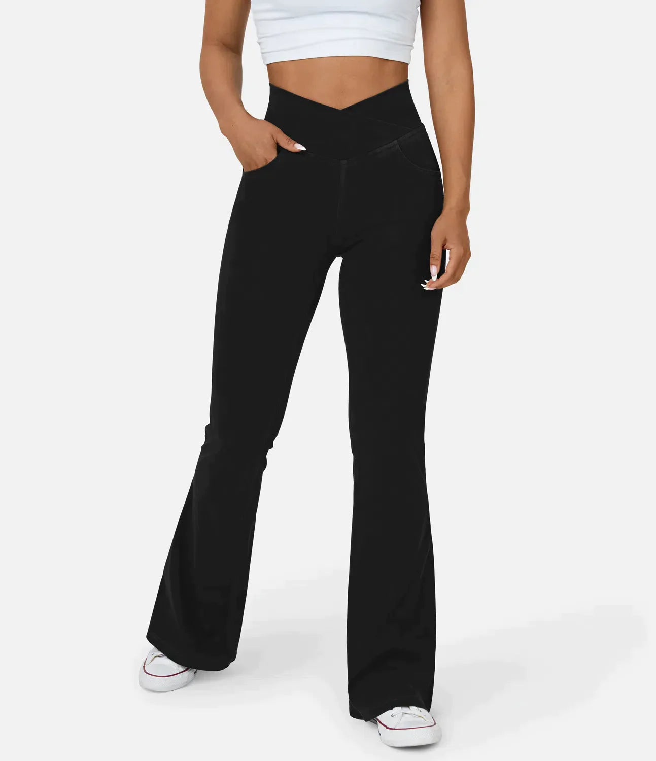 Kira™ | RetroFlare Stretch Spijker Jeans